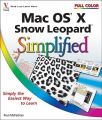 Mac OS X Snow Leopard Simplified: Book by Paul McFedries