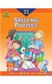 Spelling Puzzles Grades 3 and 4-Workbook: Book by School Zone Publishing,Jean E Syswerda,Joan Hoffman,Chris Cook