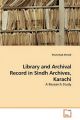 Library and Archival Record in Sindh Archives, Karachi: Book by Shamshad Ahmed