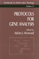 Protocols for Gene Analysis: Book by John Harwood