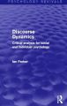 Discourse Dynamics (Psychology Revivals): Critical Analysis for Social and Individual Psychology: Book by Ian Parker