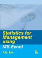 Statistics for Management using MS Excel : Book by A. N. Sah