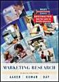 Marketing Research: Book by David A. Aaker