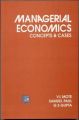 Managerial Economics: Book by MOTE