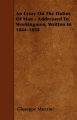 An Essay On The Duties Of Man - Addressed To Workingmen, Written In 1844-1858: Book by Giuseppe Mazzini