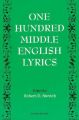 One Hundred Middle English Lyrics: Book by Robert D. Stevick