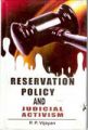Reservation Policy And Judicial Activism: Book by P.P. Vijayan