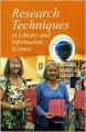 Research Techniques in Library and Information Science (English): Book by Dombro L. Davies