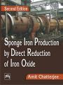 SPONGE IRON PRODUCTION BY DIRECT REDUCTION OF IRON OXIDE: Book by CHATTERJEE AMIT