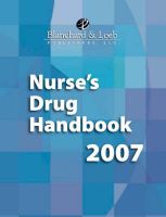 2007 Nurse's Drug Handbook