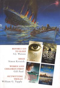 Reader's Digest Condensed Books - 4 books in 1 - Before I Go To Sleep, Siege, Women and Children First & Trolls