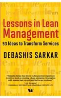 Lessons in Lean Management: 53 Ideas to Transform Services: Book by Debashis Sarkar