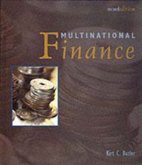 Multinational Finance: Book by Kirt Butler Multinational Finance: Book by Kirt Butler