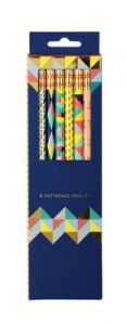 Geometric Pastel Pencil Set