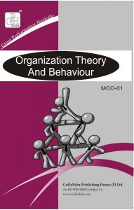 MCO1 Organization Theory And Behaviour (IGNOU Help book for MCO-1 in English Medium): Book by Kamlesh MCO1 Organization Theory And Behaviour (IGNOU Help book for MCO-1 in English Medium): Book by Kamlesh