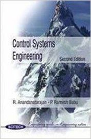Control Systems Engineering: Book by R. Anandanatarajan