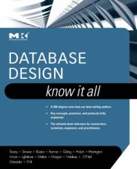Database Design: Know it All: Book by Toby J. Teorey