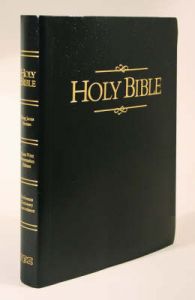 Bible Kjv Keystone Giant Print Blk Die Cut: Flex Black: Book by Bible