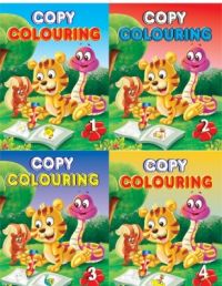 Copy Colouring Vol. 1 To 4 (English) (Paperback): Book by BPI