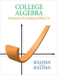 College Algebra (English) 5th Edition (Hardcover): Book by Michael Sullivan