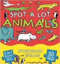 Spot a Lot Animals Book and Jigsaw Pack (H)