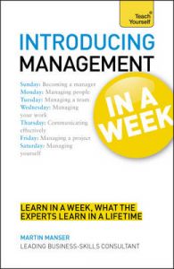 Introducing Management in a Week: Book by Malcolm Peel