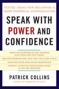 Speak with Power and Confidence (English) (Paperback): Book by Patrick Collins