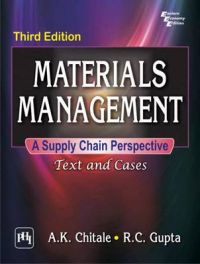 MATERIALS MANAGEMENT A SUPPLY CHAIN PERSPECTIVE : TEXT AND CASES: Book by CHITALE A. K. |GUPTA R. C. MATERIALS MANAGEMENT A SUPPLY CHAIN PERSPECTIVE : TEXT AND CASES: Book by CHITALE A. K. |GUPTA R. C.
