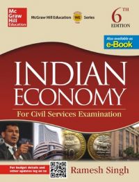 Indian Economy for Civil Services Examination (English) 6 Edition (Paperback): Book by Ramesh Singh