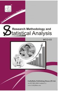 MCO3 Research Methodology And Statistical Analysis (IGNOU Help book for MCO-3 in English Medium): Book by GPH Panel of Experts