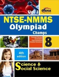 NTSE-NMMS/ OLYMPIADS Champs Class 8 Science/ Social Science Volume 1: Book by Disha Experts