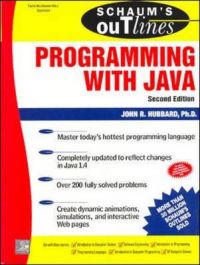 Theory and Problems of Programming with Java: Book by John Hubbard