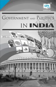 BPSE212 Government And Politics In India (IGNOU Help book for BPSE-212 in English Medium): Book by GPH Panel of Experts BPSE212 Government And Politics In India (IGNOU Help book for BPSE-212 in English Medium): Book by GPH Panel of Experts