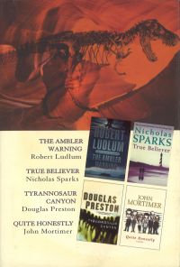 Reader's Digest Condensed Books - Select Editions - The Ambler Warning, True Beliver, Tyrannosaur Canyon, Quite Honestly Reader's Digest Condensed Books - Select Editions - The Ambler Warning, True Beliver, Tyrannosaur Canyon, Quite Honestly