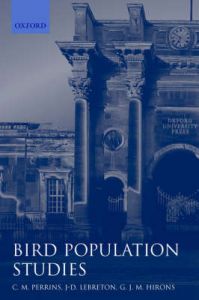 Bird Population Studies: Relevance to Conservation and Management Bird Population Studies: Relevance to Conservation and Management