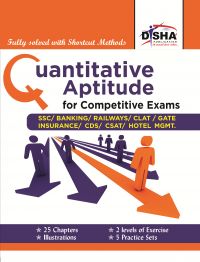 Quantitative Aptitude for Competitive Exams - SSC/Banking/CLAT/Hotel Mgmt./Rlwys/CDS/GATE
: Book by Disha Experts