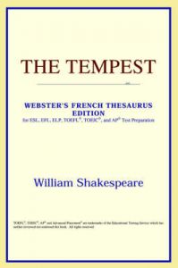 The Tempest (Webster's French Thesaurus Edition): Book by ICON Reference