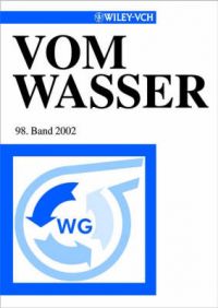 Vom Wasser  98. Band 2002 (Vom Wasser (VCH) *) (Volume 98) (German Edition) Volume 98 Edition (Hardcover): Book by Edited