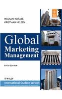 Global Marketing Management, Isv.: Book by Masaaki Kotabe Global Marketing Management, Isv.: Book by Masaaki Kotabe