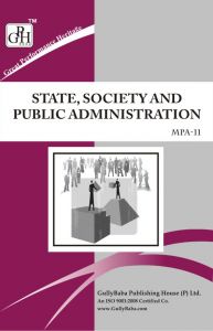 MPA011 State, Society And Public Administration (IGNOU Help book for MPA-011 in English Medium): Book by Sandeep Bhandari