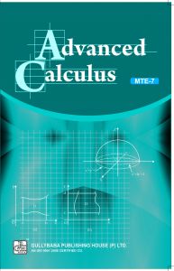 MTE7 Advanced Calculus (IGNOU Help book for MTE-7  in English Medium): Book by GPH Panel of Experts 