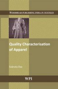 Quality Characterisation of Apparel: Book by S Das