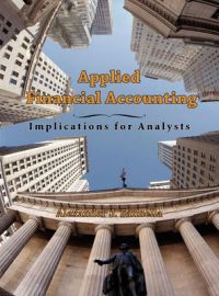 Applied Financial Accounting: Implications for Analysts: Book by Alexander J Sannella