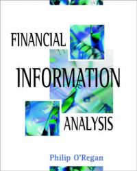 Financial Information Analysis: Book by Philip O'Regan