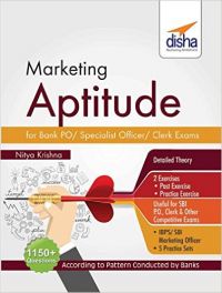Marketing Aptitude for Bank Clerk/ PO/ Specialist Officer Exam: Book by Nitya Krishnan
