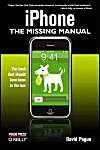 iPhone: The Missing Manual: Book by David Pogue iPhone: The Missing Manual: Book by David Pogue