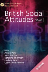 British Social Attitudes: 19th report