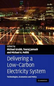 Delivering a Low Carbon Electricity System: Book by Michael Grubb, Tooraj Jamasb, Michael G. Pollitt Delivering a Low Carbon Electricity System: Book by Michael Grubb, Tooraj Jamasb, Michael G. Pollitt
