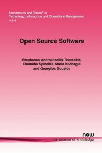 Open Source Software: Book by Stephanos Androutsellis-Theotokis