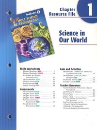 Indiana Holt Science & Technology Chapter 1 Resource File: Science in Our World